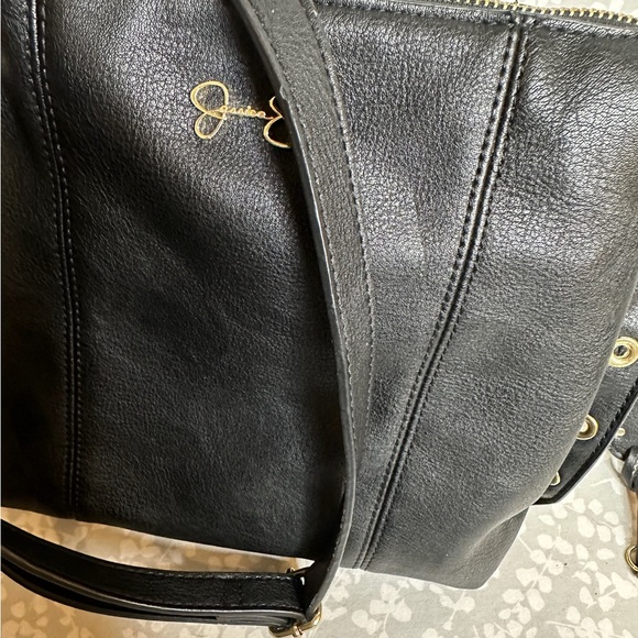 Jessica Simpson Noel Gold Grommets Cross-Body Bag - Picture 3 of 7